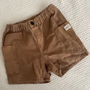 Khaki cargo hm shorts